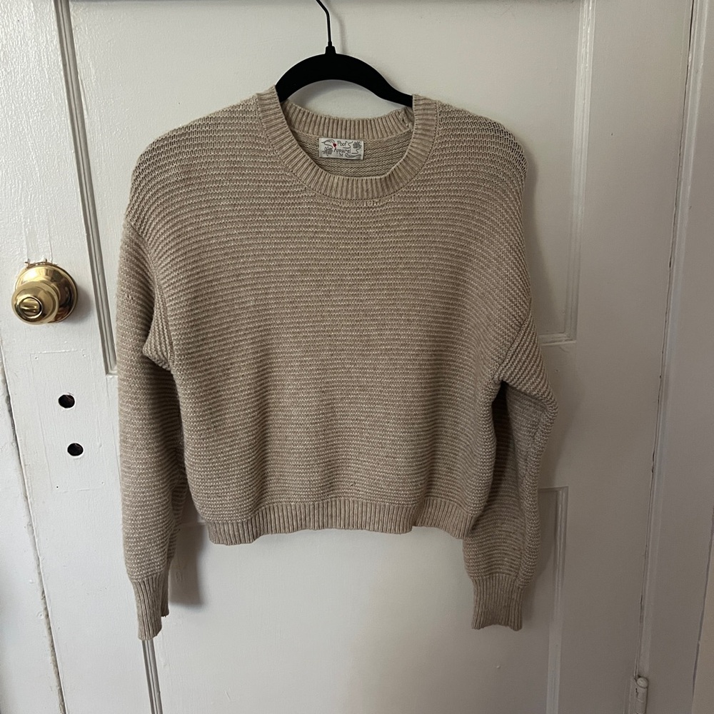 Cozy Beige Sweater